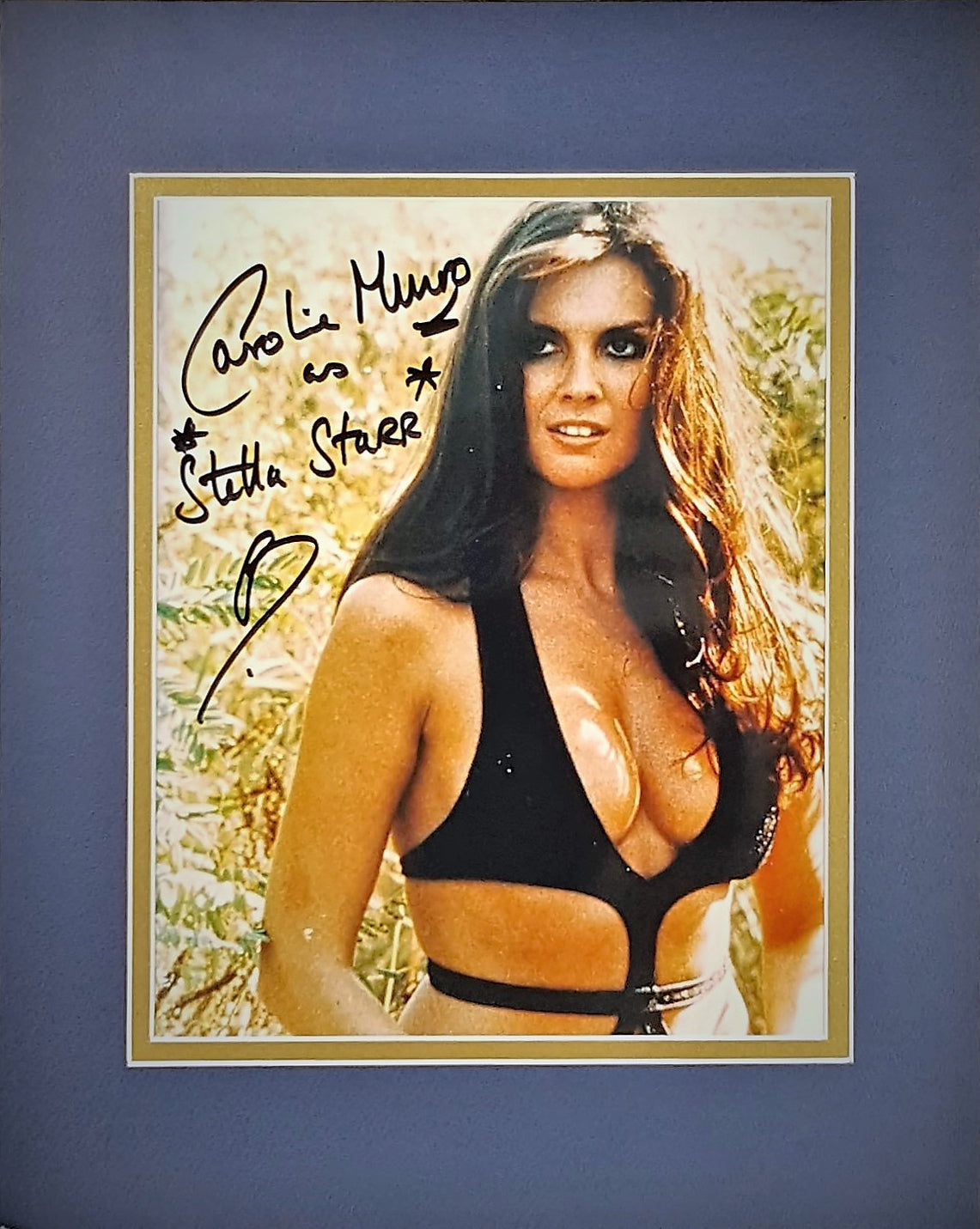Caroline Munro Signed Autographed 8x10