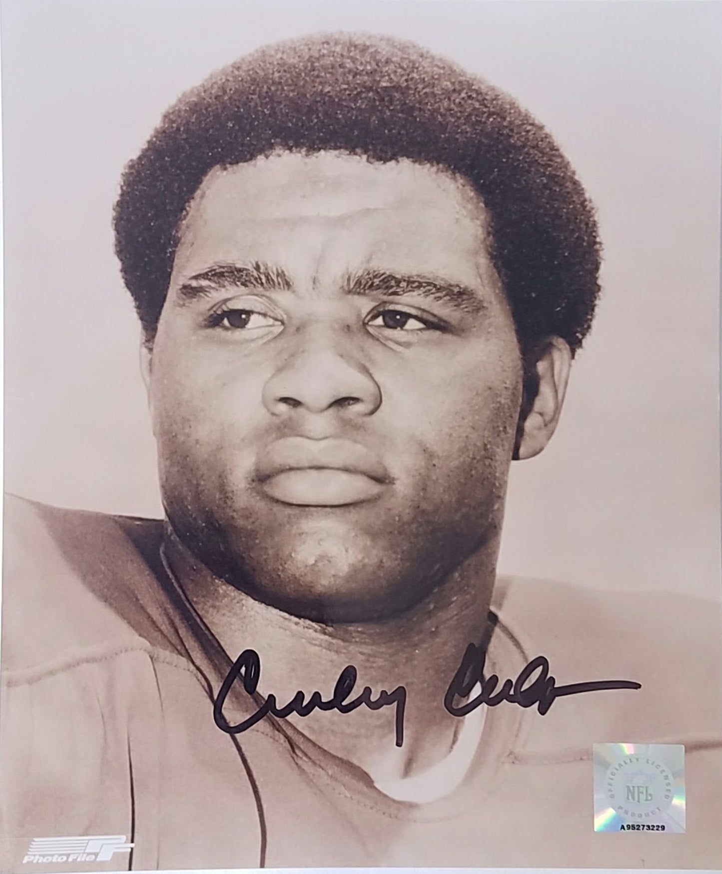 Curley Culp Signed Autographed 8x10