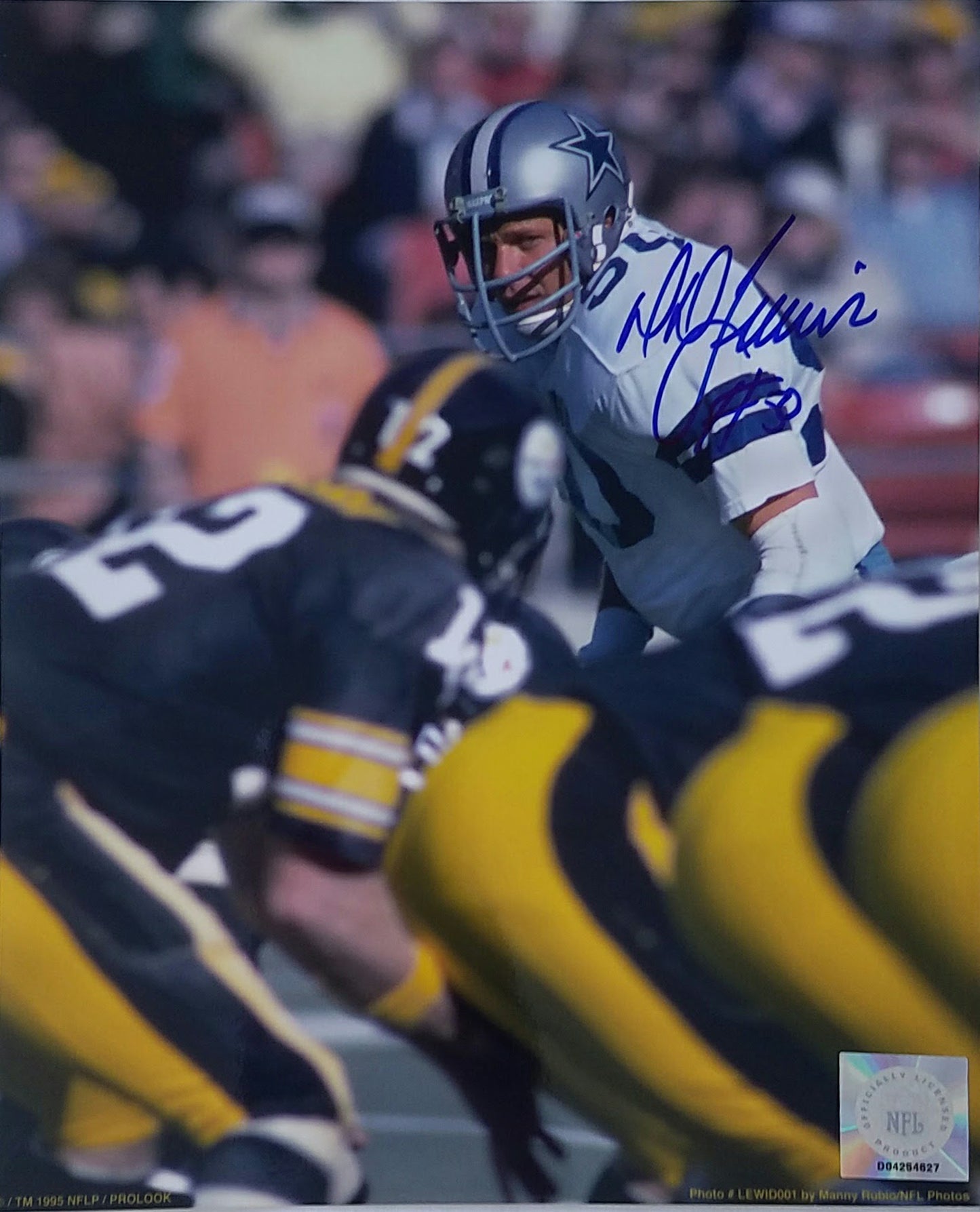 D.D. Lewis Signed Autographed 8x10
