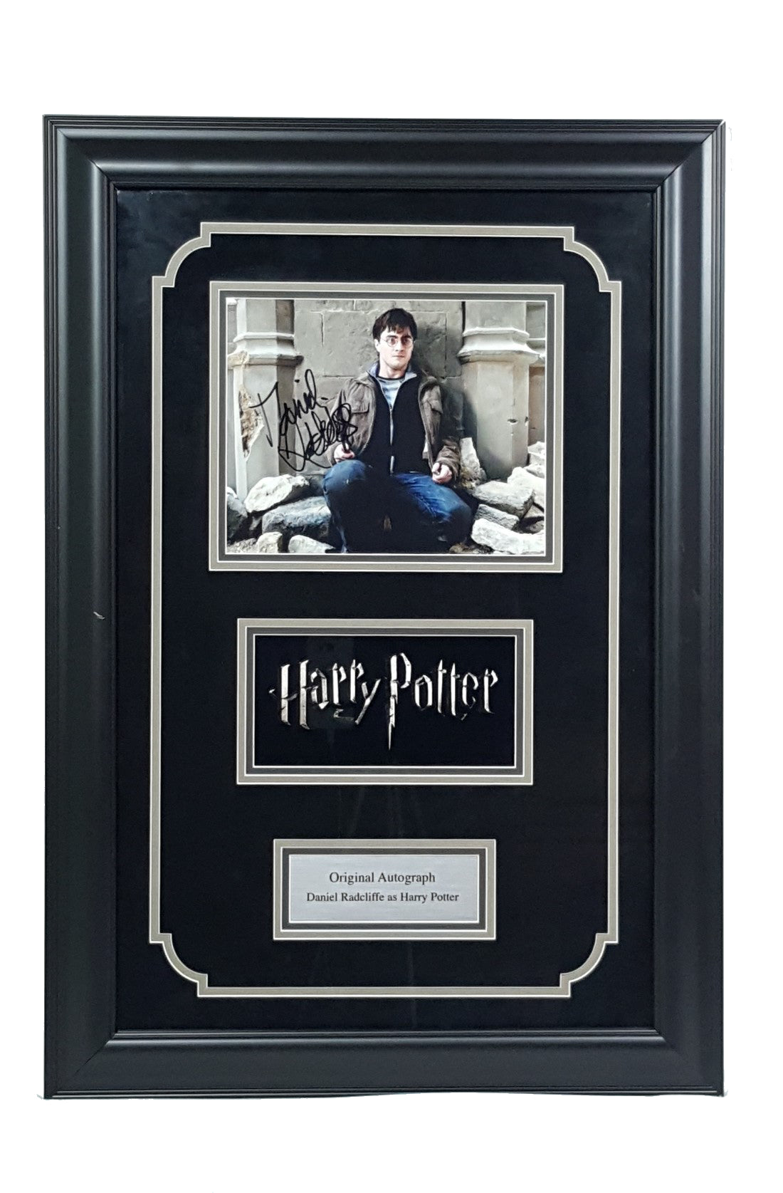 Daniel Radcliffe Autographed 8x10 Framed Shot 2