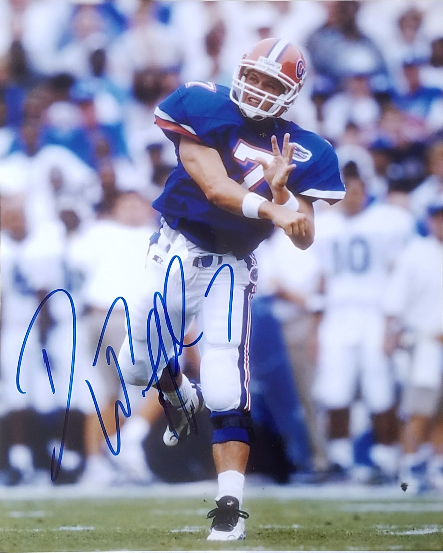 Danny Wuerffel Signed Autographed 8x10