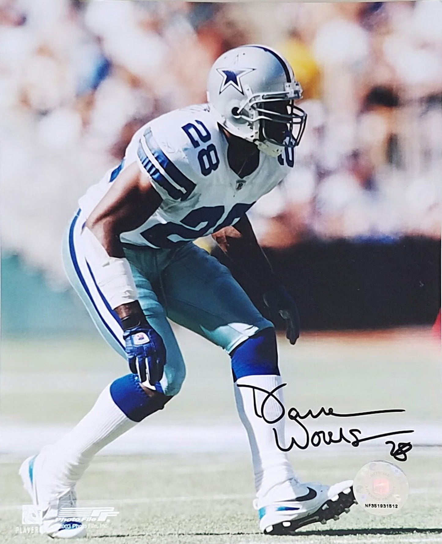 Darren Woodson Signed Autographed 8x10