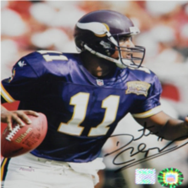 Daunte Culpepper Framed Signed Autographed 8x10 Frame