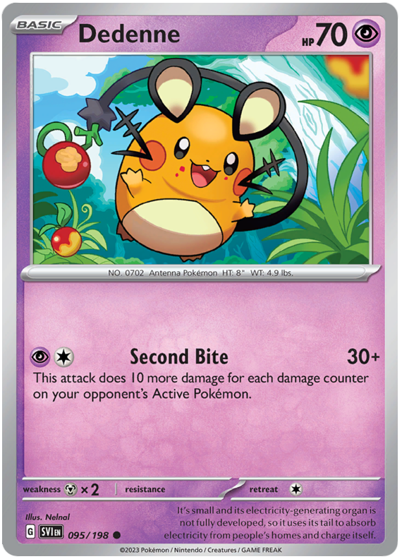 Scarlet and Violet Scarlet & Violet 095 Dedenne