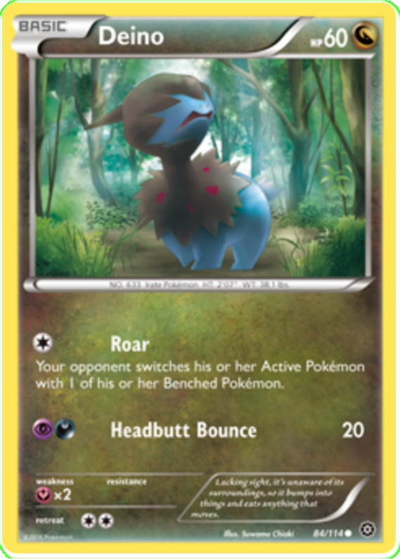 XY Steam Siege 084 Deino