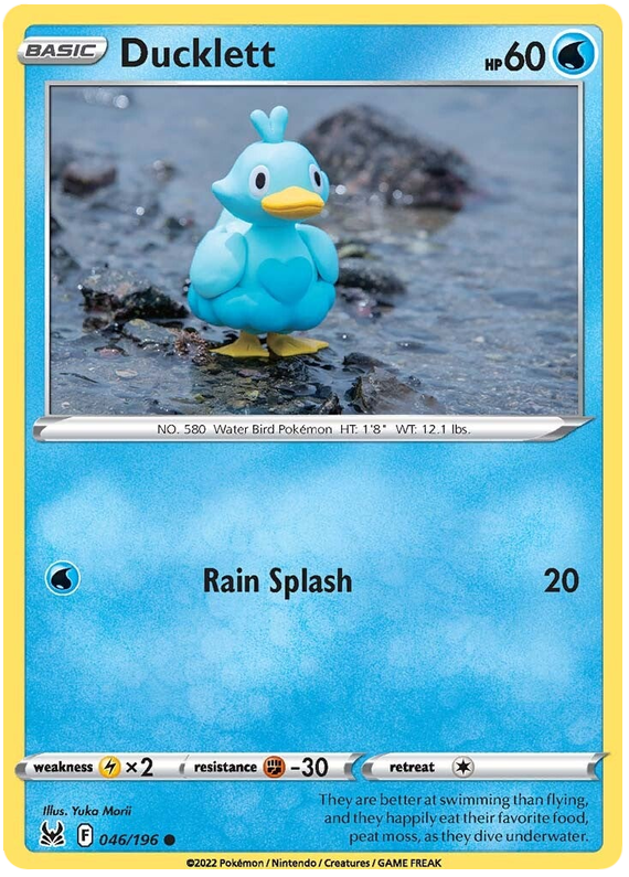 Sword and Shield Lost Origin 046 Ducklett