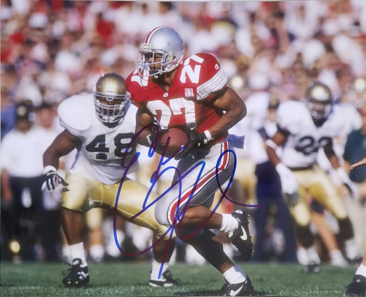 Eddie George Signed Autographed 8x10