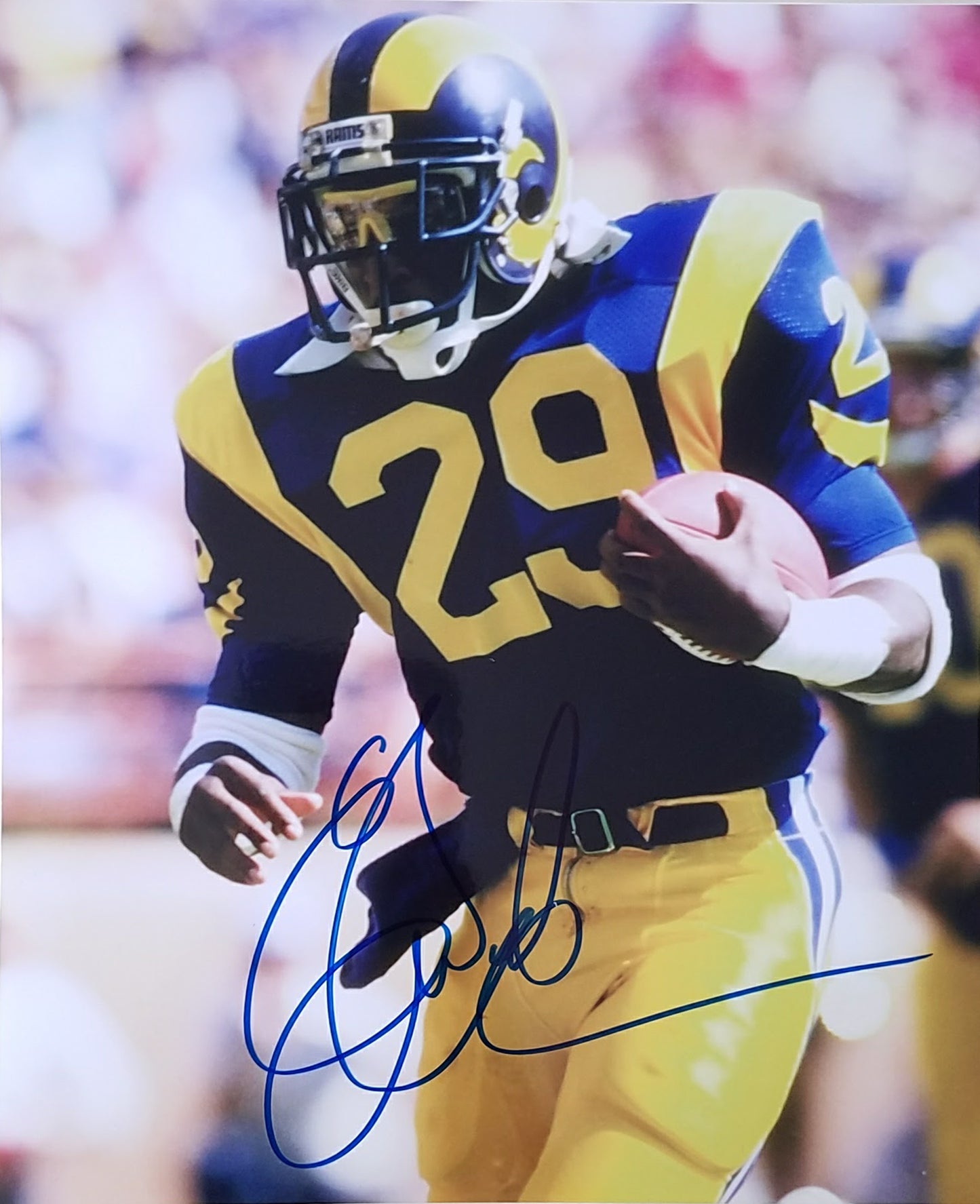 Eric Dickerson Signed Autographed 8x10