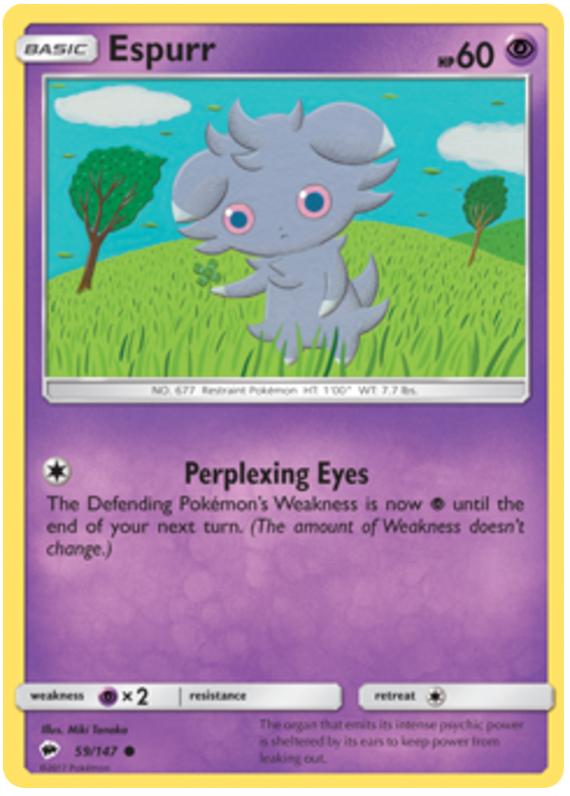 Sun and Moon Burning Shadows 059 Espurr