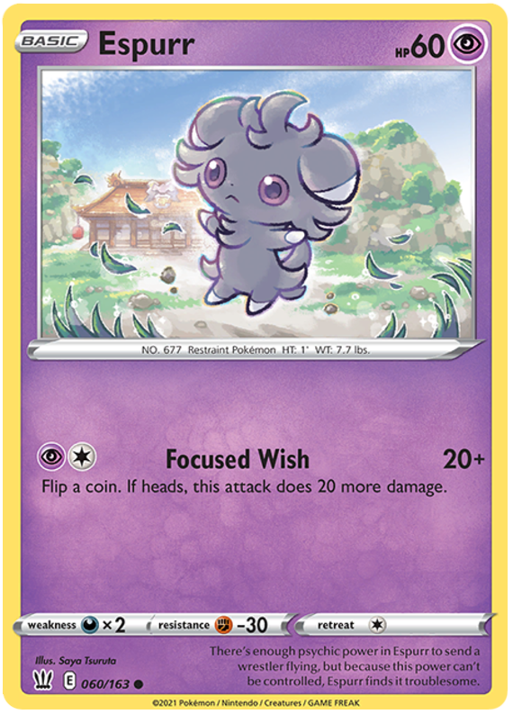 Sword and Shield Battle Styles 060 Espurr