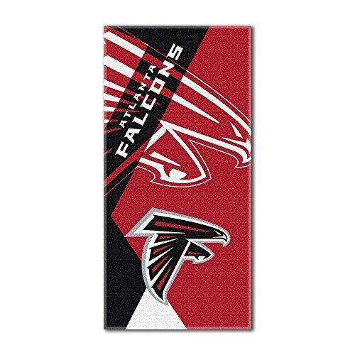 Atlanta Falcons Puzzle Oversized Absorbent Beach Towel 34" x 72"
