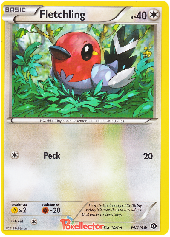 XY Steam Siege 094 Fletchling