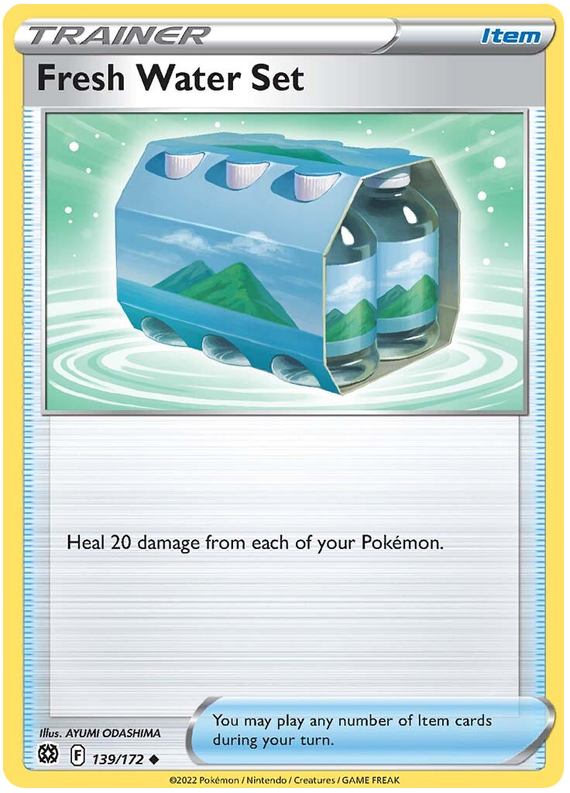Sword and Shield Brilliant Stars 139 Fresh Water Set