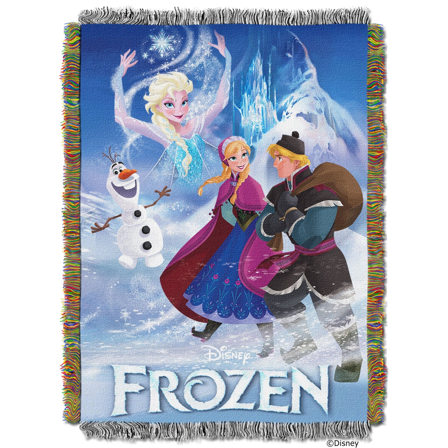 Frozen "Story Book" Tapestry Throw
