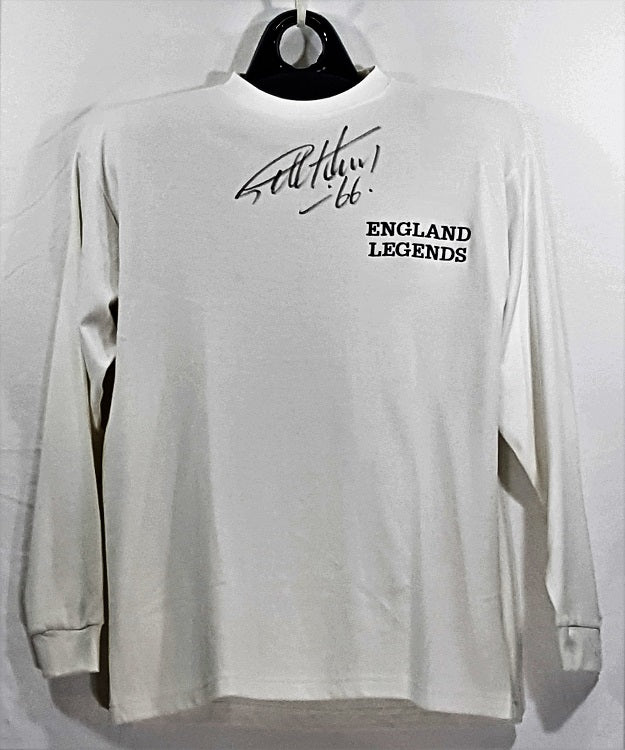 Geoff Hurst Signed Autographed Jersey