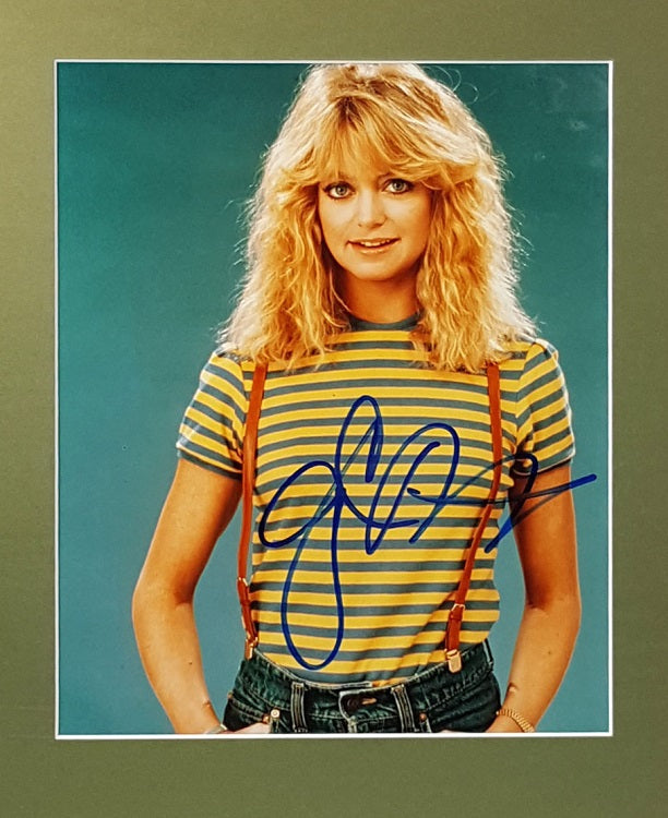 Goldie Hawn Signed Autographed 8x10