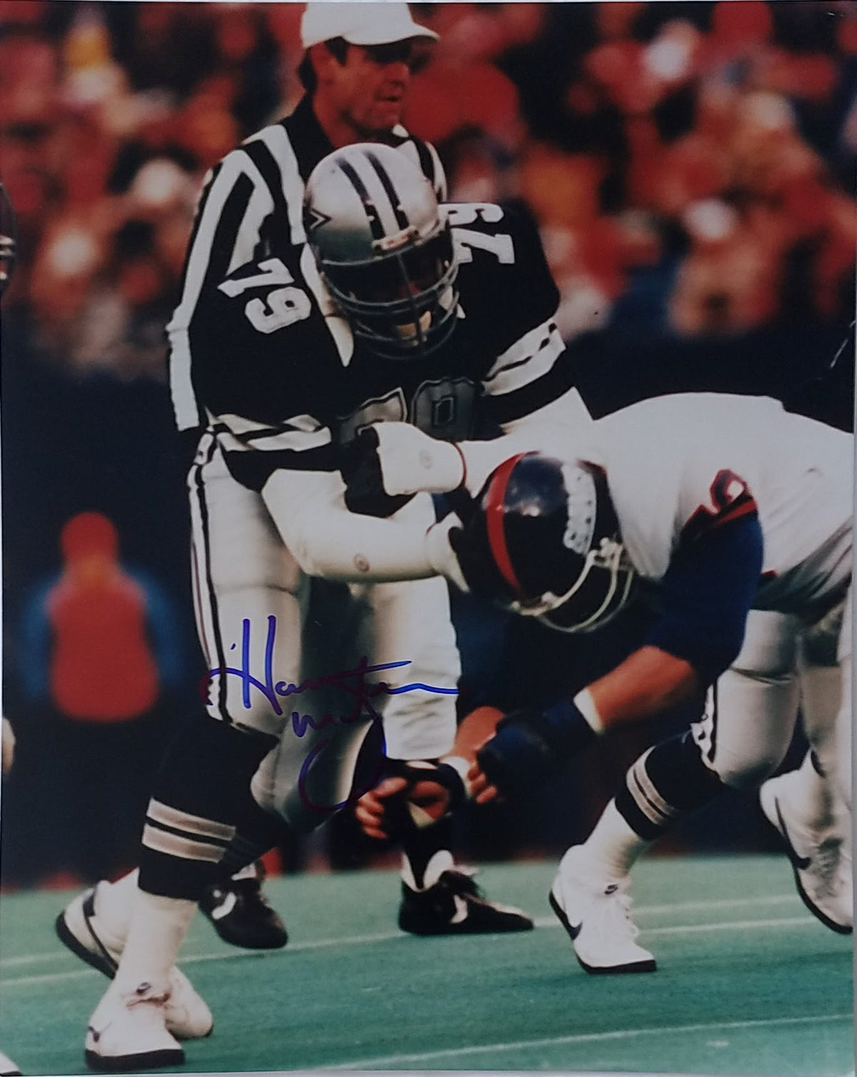 Harvey Martin Signed Autographed 8x10