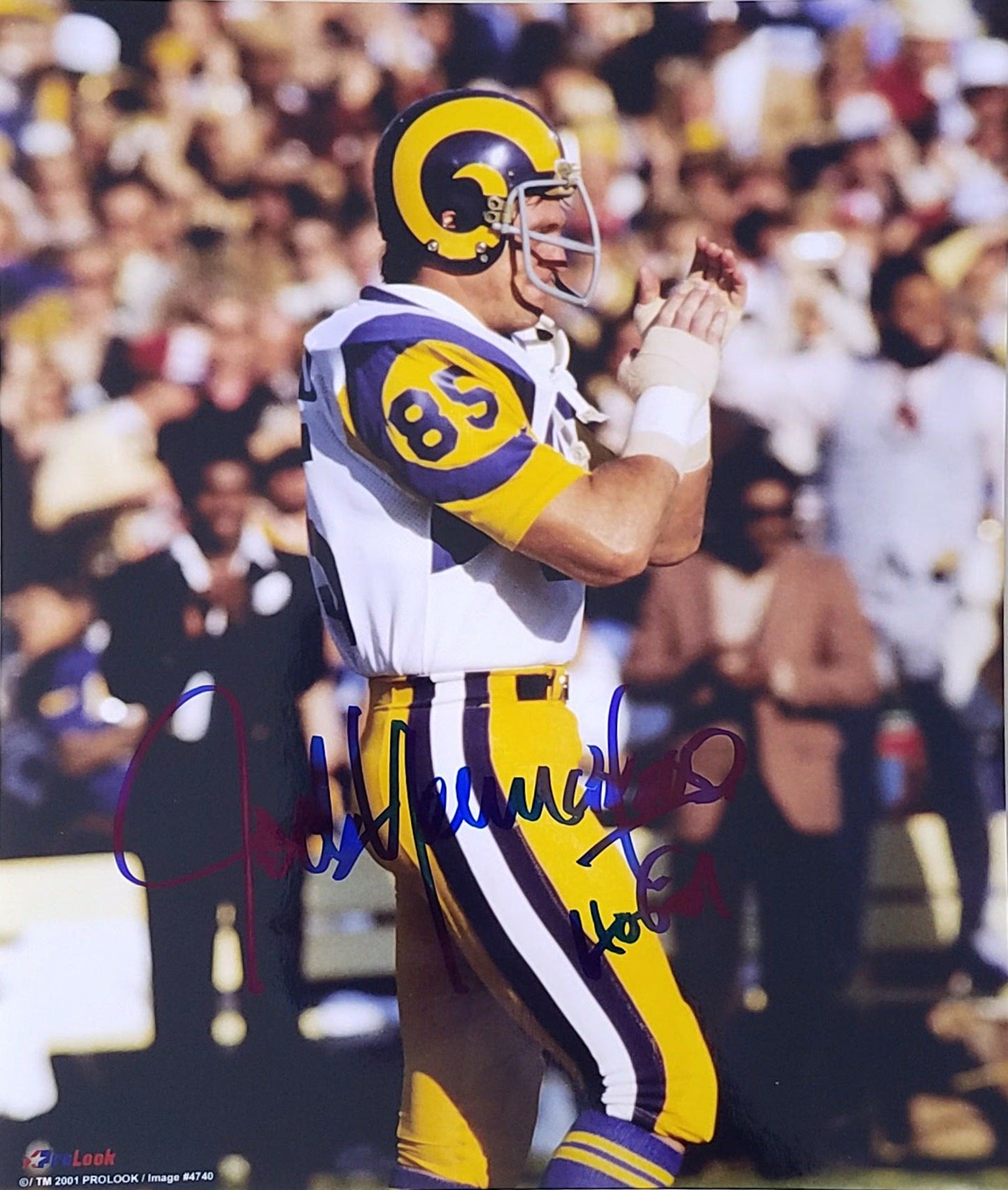 Jack Youngblood Signed Autographed Signed Autographed 8x10