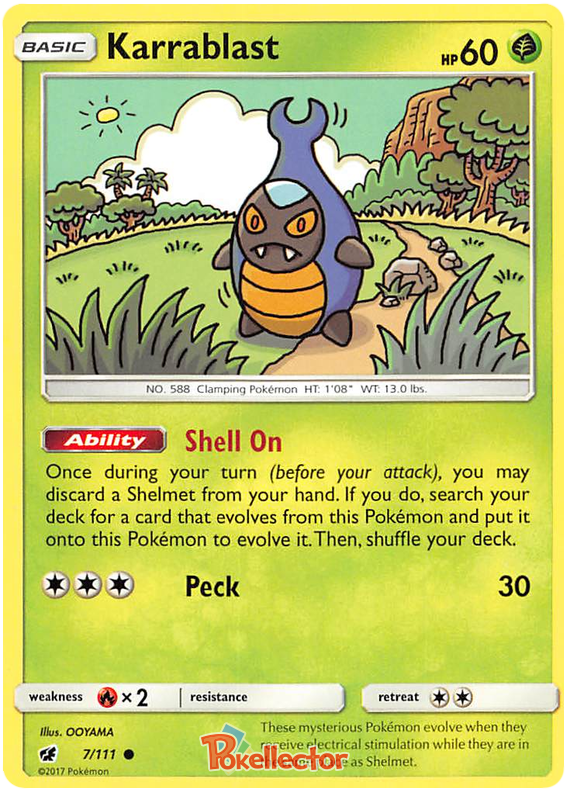 Sun and Moon Crimson Invasion 007 Karrablast