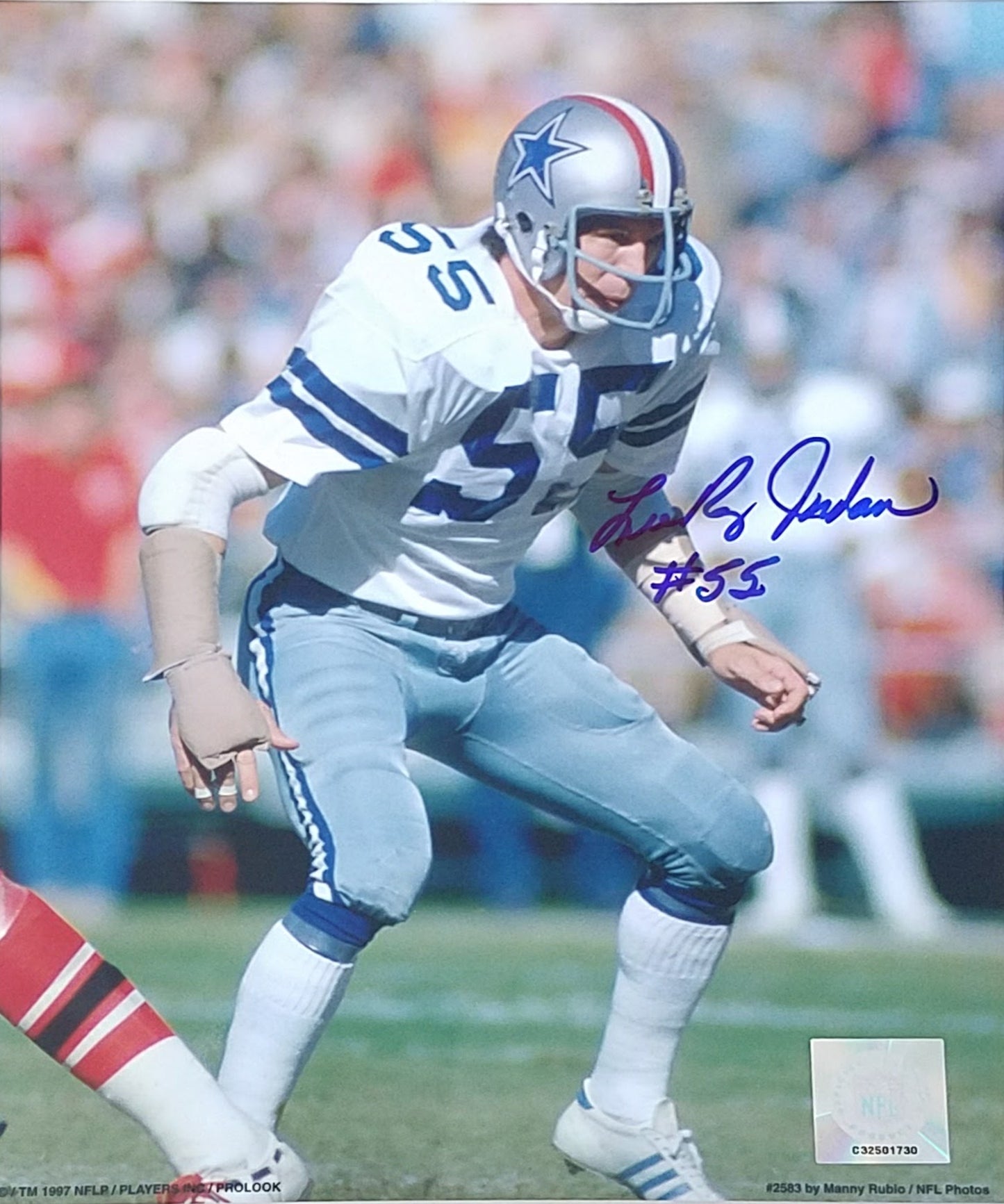 Lee Roy Jordan Signed Autographed 8x10