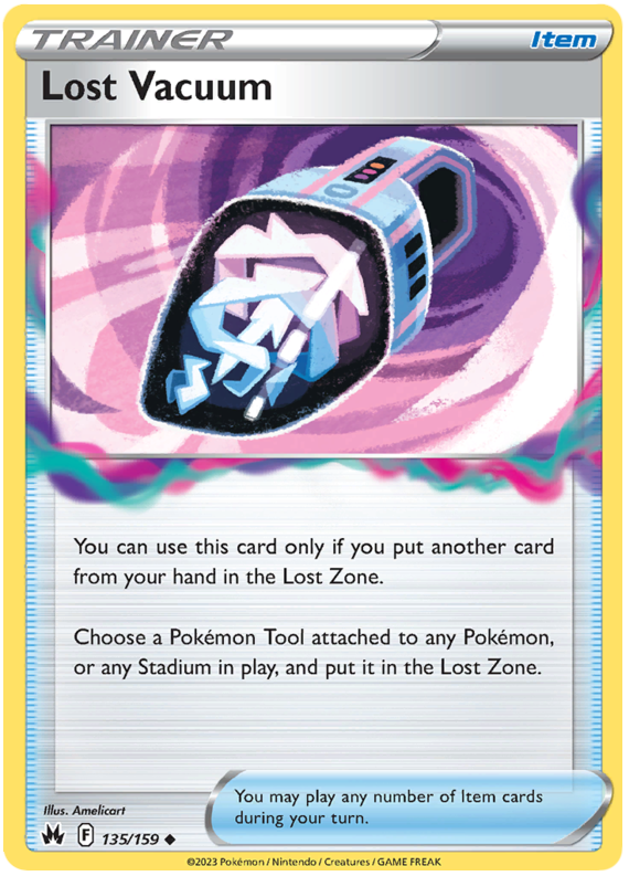 Sword and Shield Crown Zenith #135 Lost Vacuum