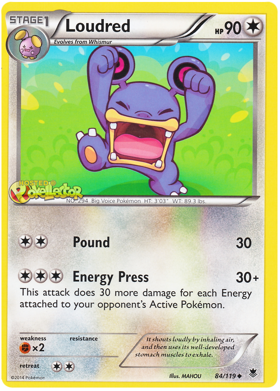 XY Phantom Forces 084 Loudred