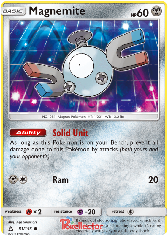 Sun and Moon Ultra Prism 081 Magnemite