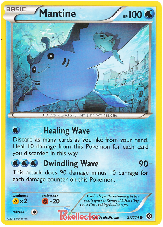 XY Steam Siege 027 Mantine