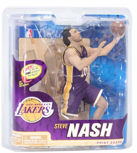 Steve Nash Series 22 Bronze Level Collectible Mcfarlane Figure 1016 of 1500