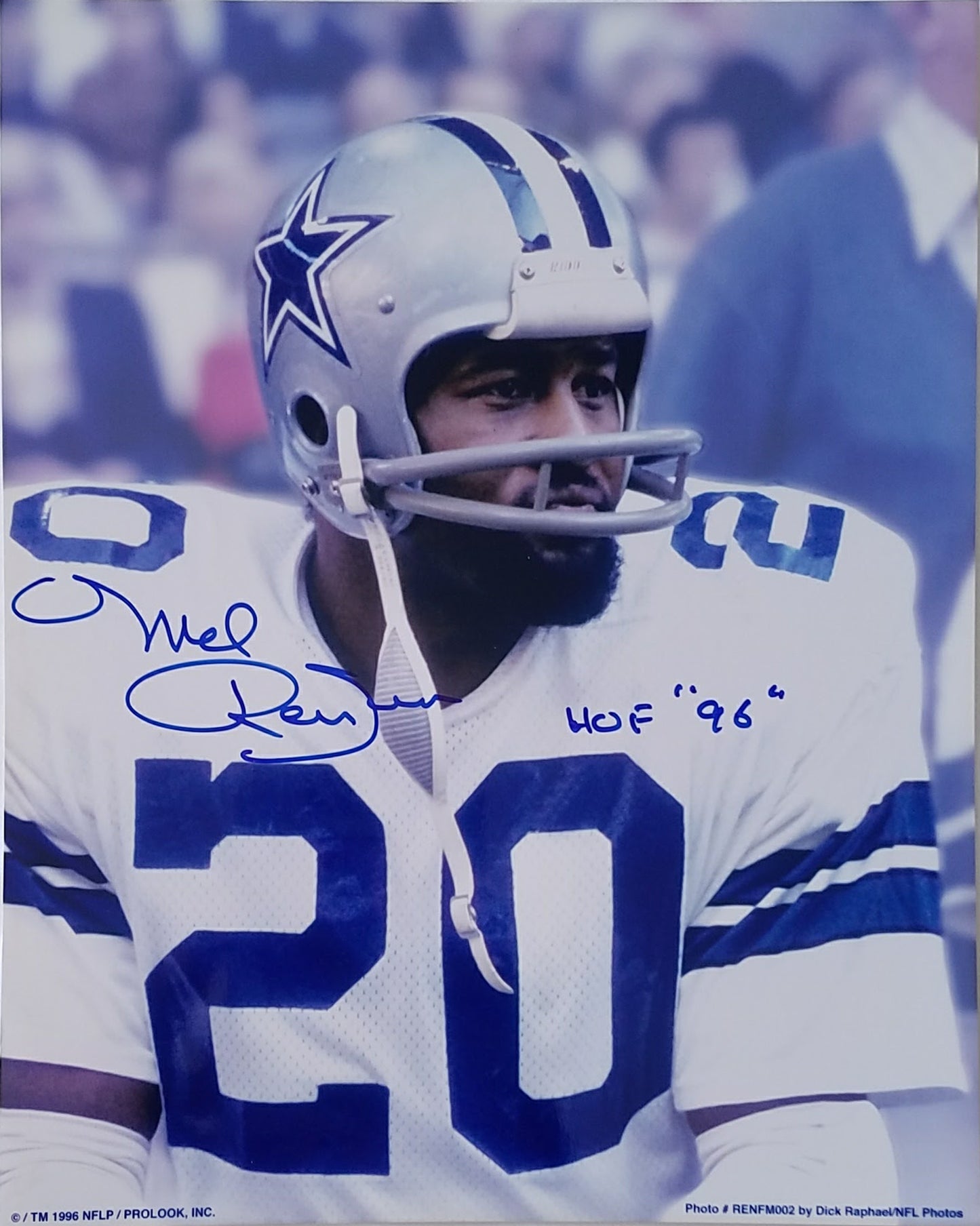Mel Renfro Signed Autographed 8x10