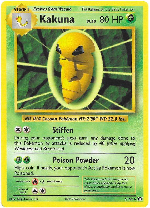 XY Evolutions 006 Kakuna
