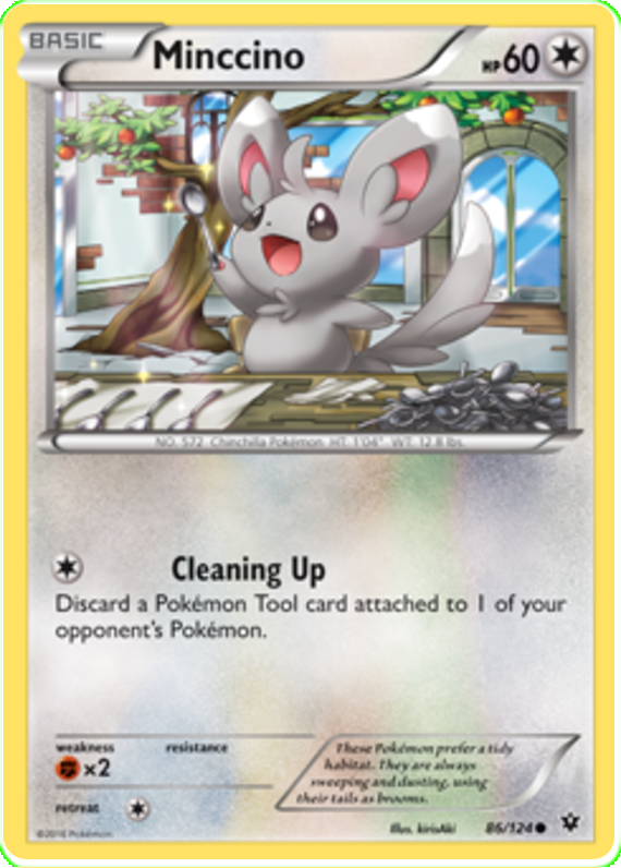 XY Fates Collide 086 Minccino