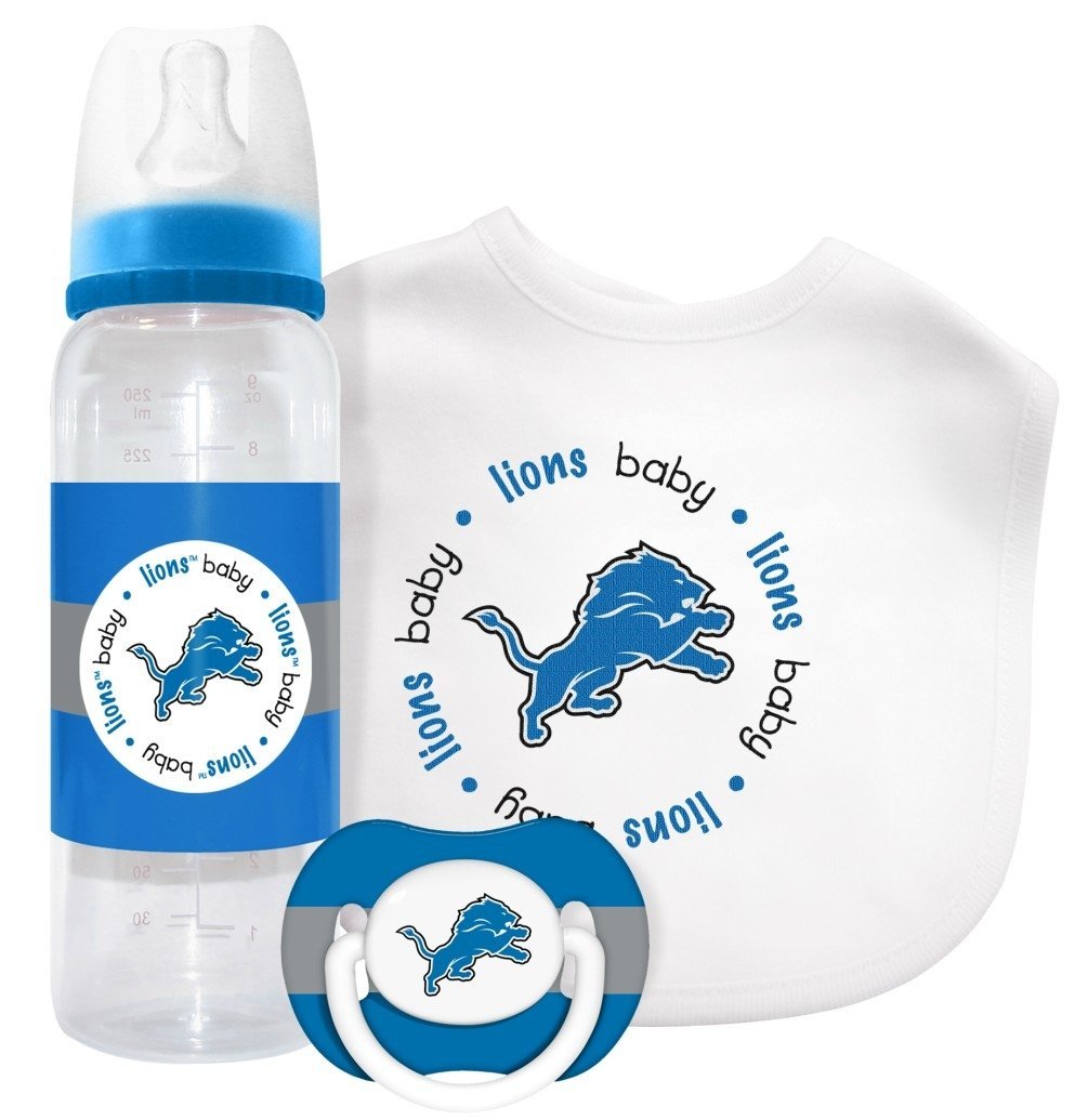 Detroit Lions 3 Piece Baby Gift Set