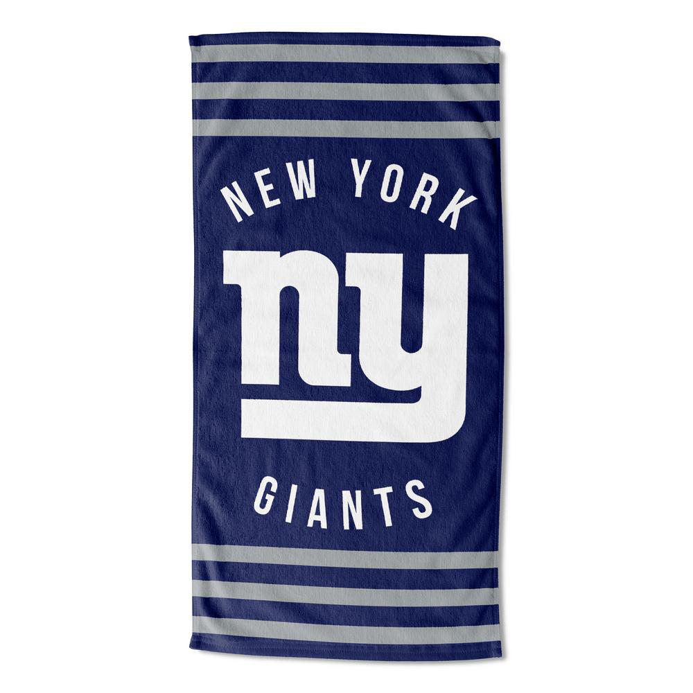New York Giants Stripes Beach Towel 30"x60"