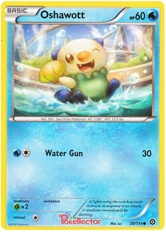 XY Steam Siege 030 Oshawott
