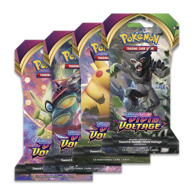 Pokémon TCG Sword & Shield Vivid Voltage Booster Pack