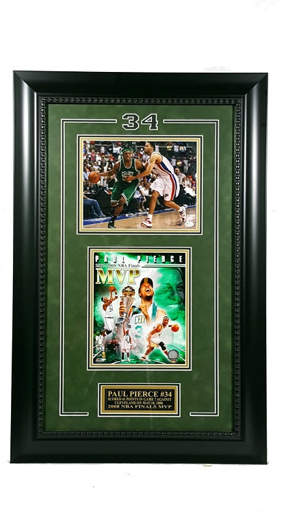 Paul Pierce Signed Autographed 8x10 Framed
