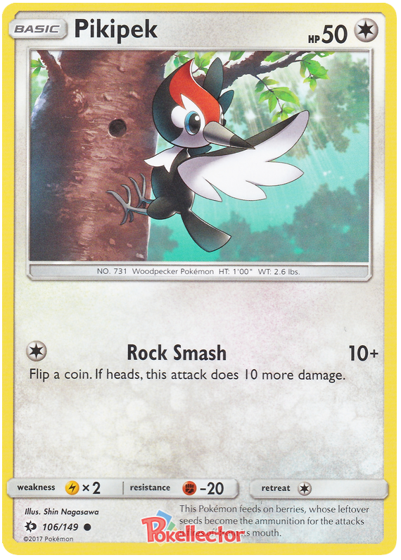 Sun and Moon Sun & Moon 106 Pikipek