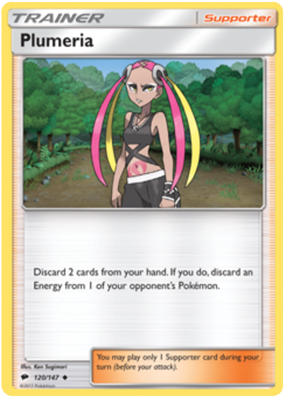 Sun and Moon Burning Shadows 120 Plumeria