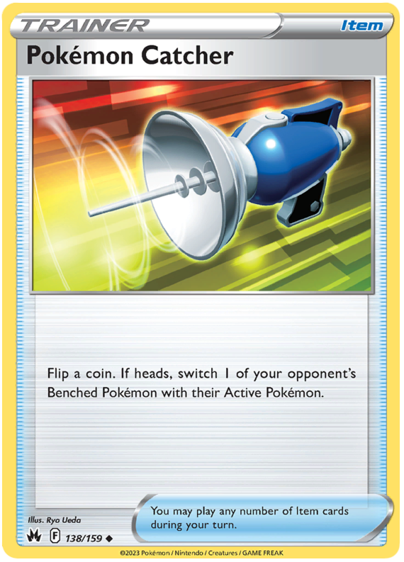 Sword and Shield Crown Zenith #138 Pokémon Catcher