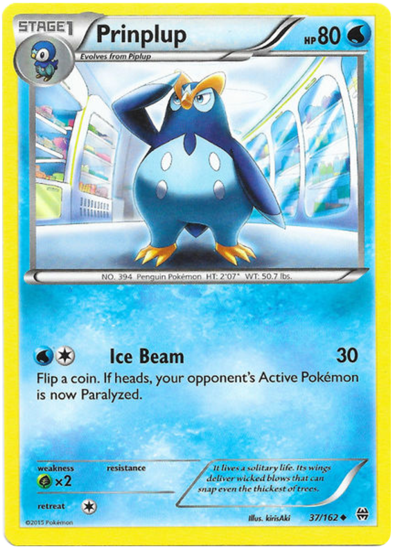 XY XY BREAKthrough 037 Prinplup