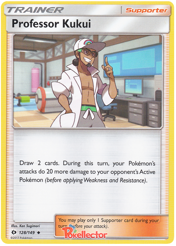Sun and Moon Sun & Moon 128 Professor Kukui