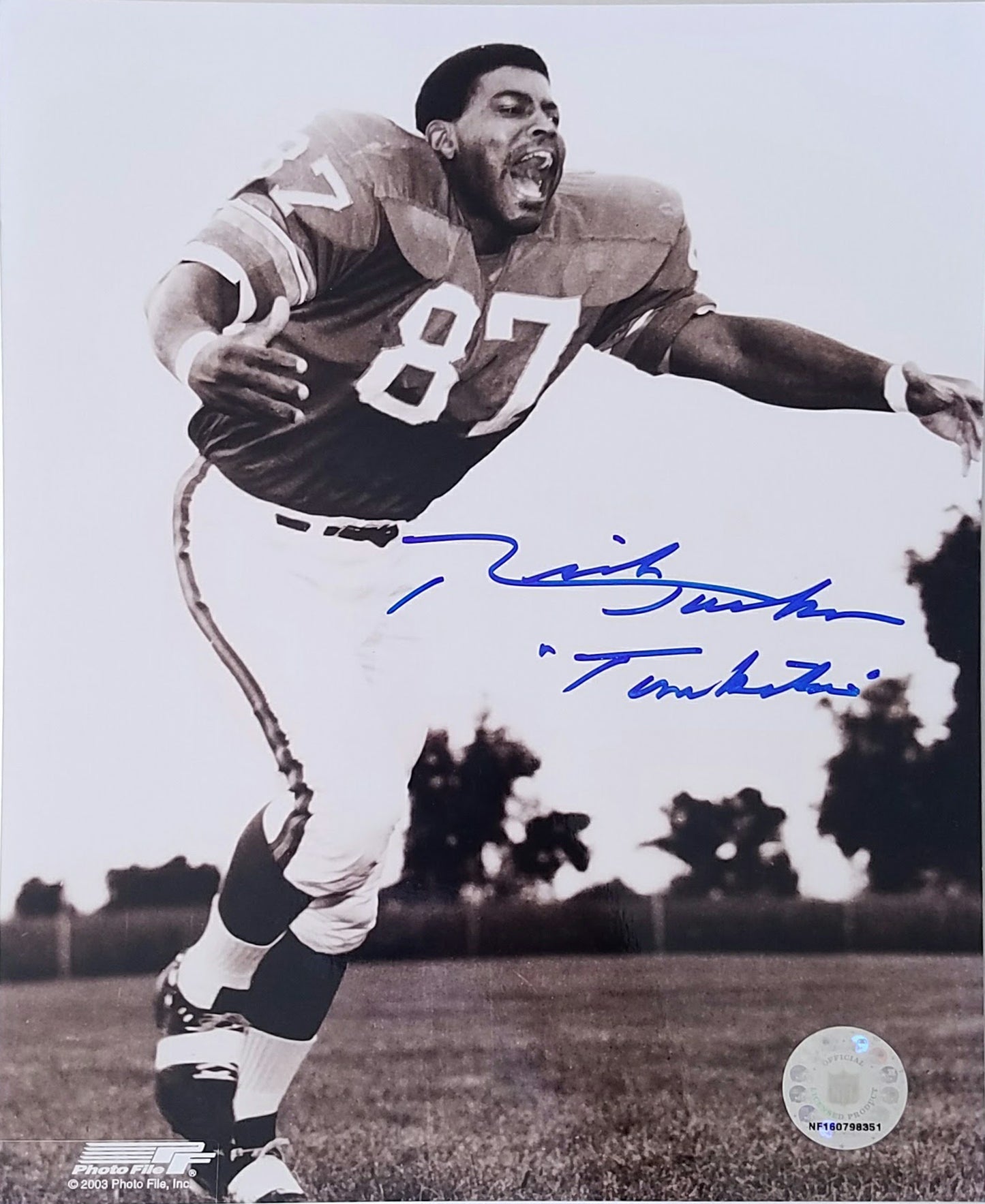 Rich Tombstone Jackson Signed Autographed 8x10