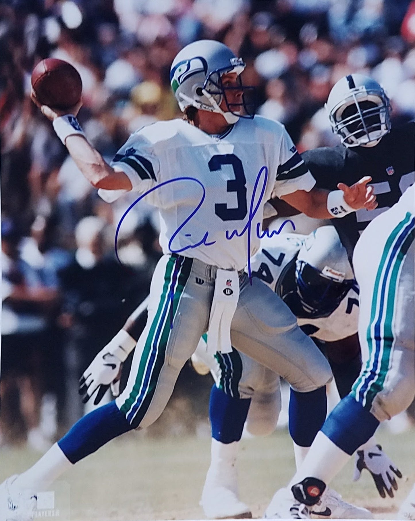 Rick Mirer Signed Autographed 8x10