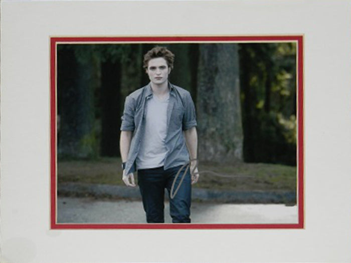 Robert Pattinson Signed Autographed 8x10 in Eclipse