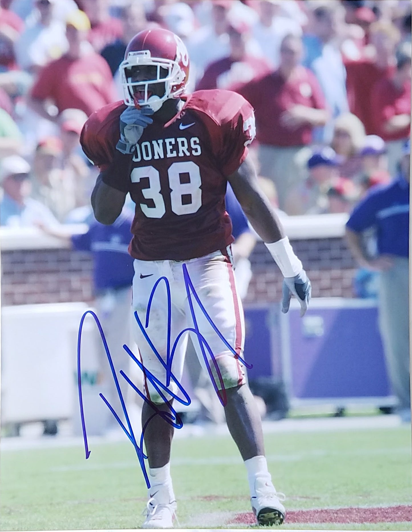 Roy Williams Sooners Signed Autographed 8x10