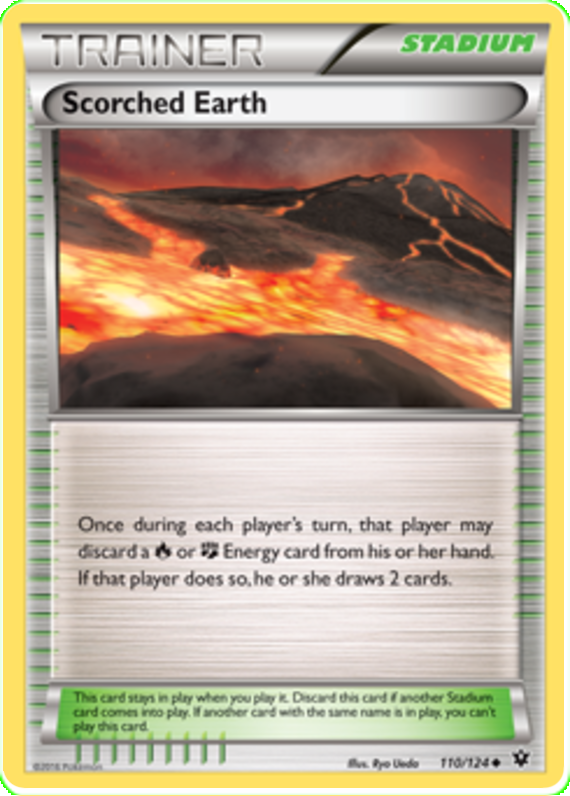 XY Fates Collide 110 Scorched Earth