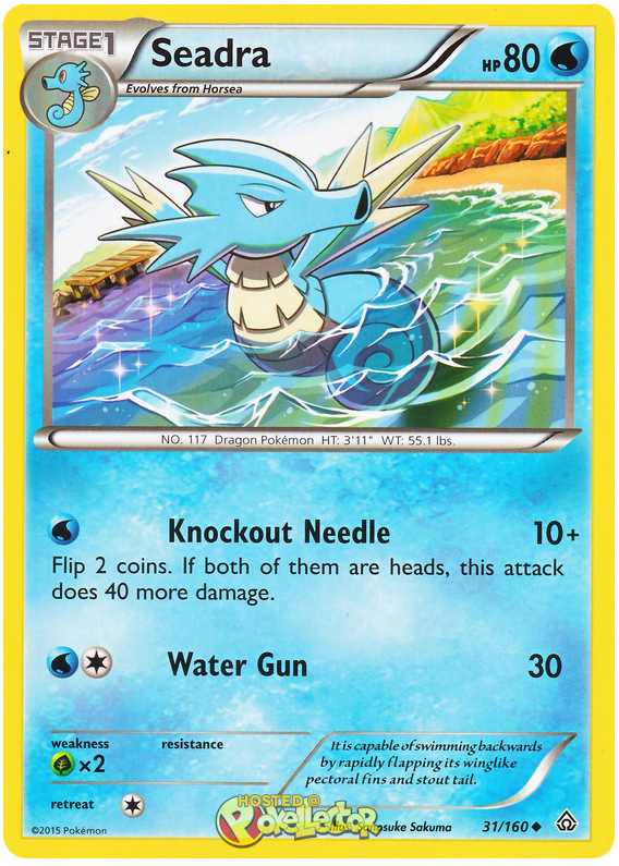 XY Primal Clash 031 Seadra