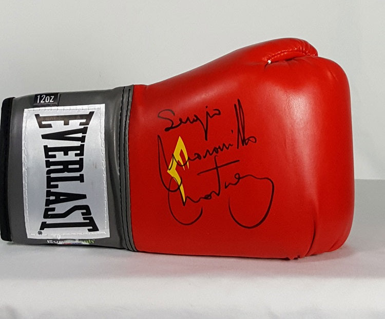 Sergio Martinez Signed Autographed Glove