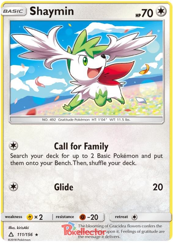 Sun and Moon Ultra Prism 111 Shaymin